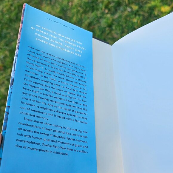 hardcover book with dust cover Twelve Post-War Tales by Graham Swift dated 2025 - Picture 4 of 7